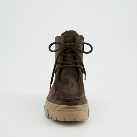 Paul Green Super soft Schnürbootie mocca