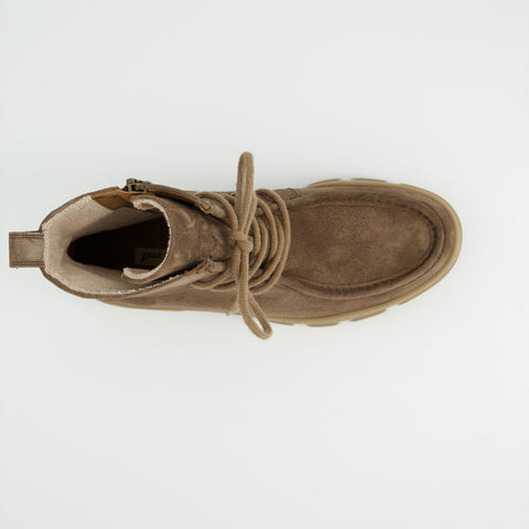 Paul Green Super soft Schnürbootie earth
