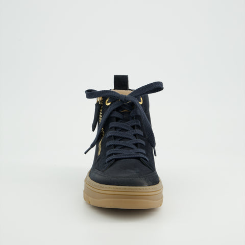 Paul Green Super soft Sneaker high space/alpaca