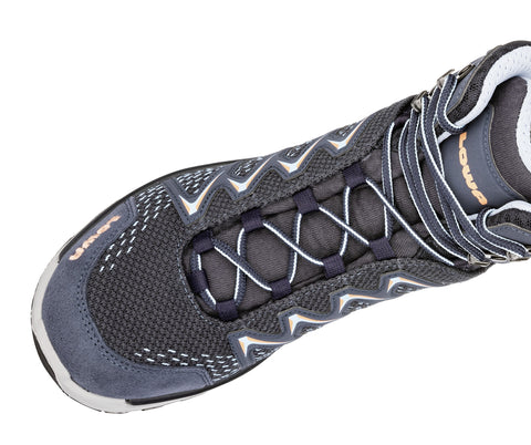 Lowa Innox Pro GTX mid stahlblau/lachs