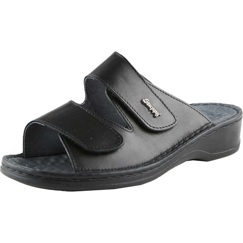 Stuppy Komfort Pantolette schwarz