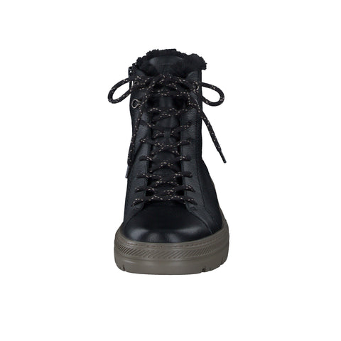 Paul Green Schnürstiefelette black