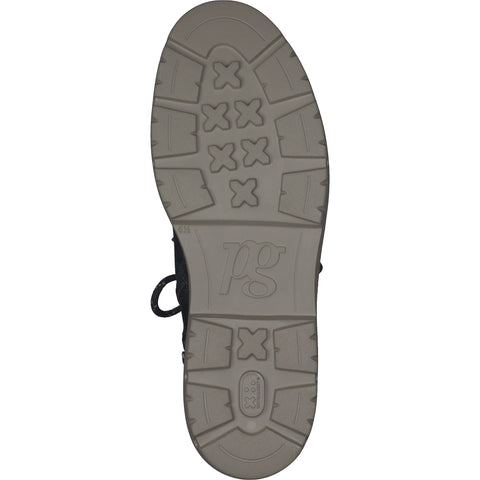 Paul Green Schnürstiefelette black