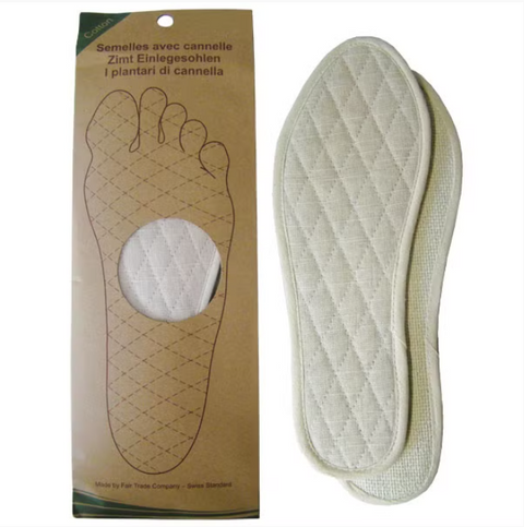 Allpedes Zimt Sohle Cotton Lady