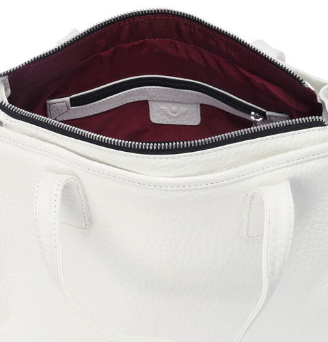 VLD Kurzgrifftasche Gabrielle weiss