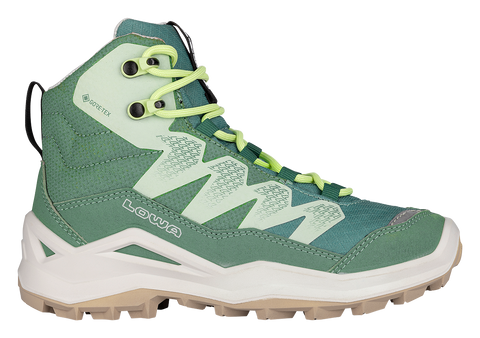 Lowa Maddox PRO GTX mid JR rauchgrün/mintgrün