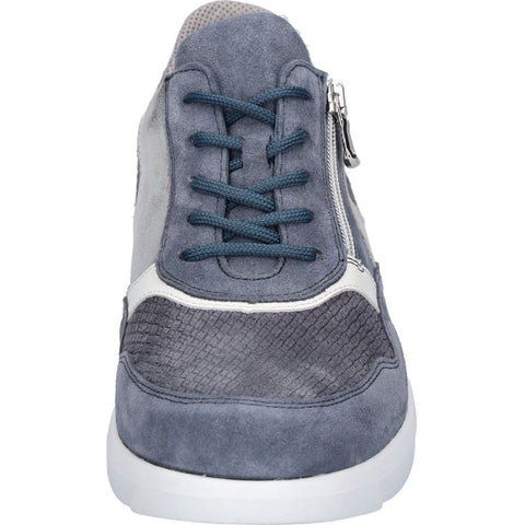 Waldläufer Sneaker K-Funky jeans/weiss/argento