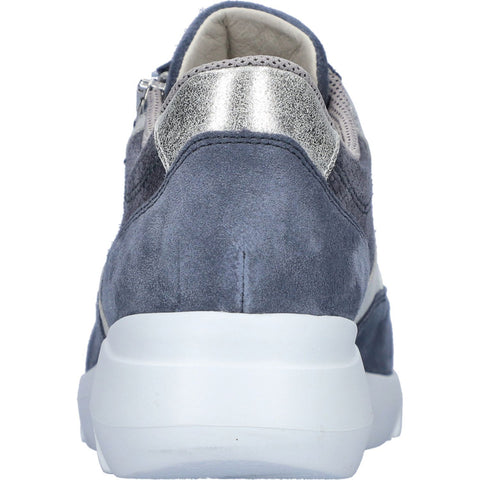 Waldläufer Sneaker K-Funky jeans/weiss/argento