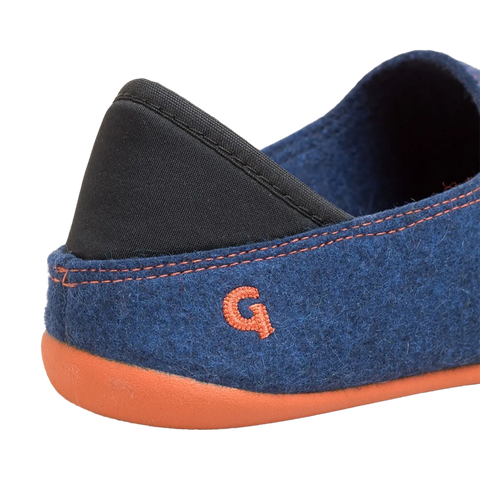Magicfelt Hausschuh Wool Slip-on midnight/orange