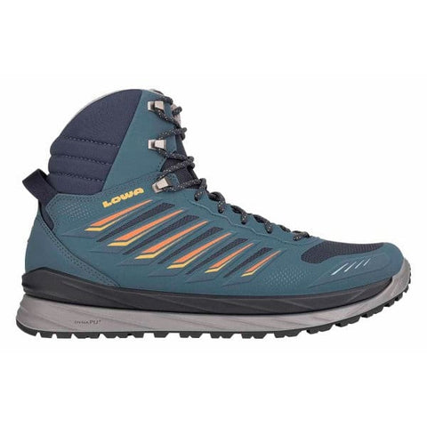 Lowa Axos GTX mid stahlblau/orange