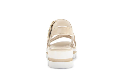 Gabor Plateausandale sand