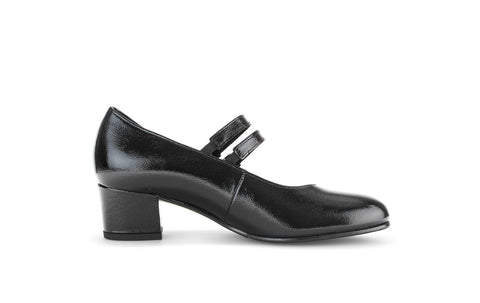 Gabor Spangenpumps schwarz Lack