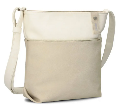 Zwei Umhängetasche Jana J10 nubuk-linen