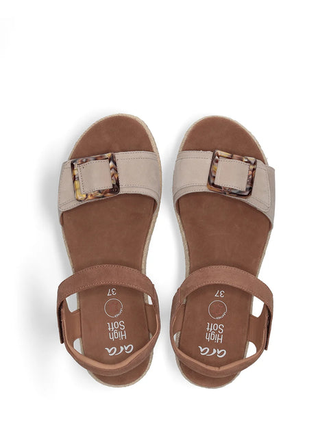 Ara Sandalette Jamaika sand/cognac