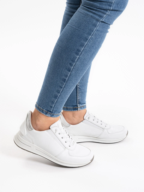 Ara Sneaker Osaka 2.0 weiss/silber