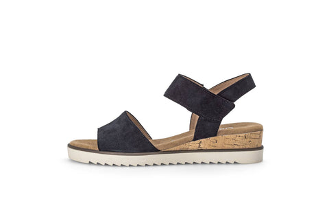 Gabor Keilsandalette dark-blue