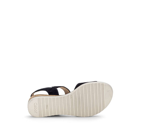 Gabor Keilsandalette dark-blue