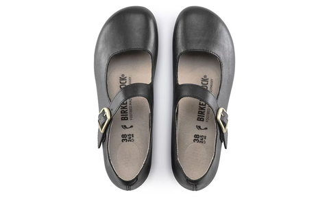 Birkenstock Tracy natural leather black