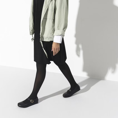 Birkenstock Tracy natural leather black