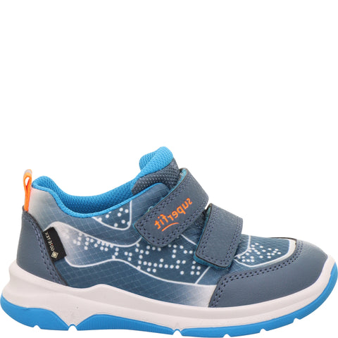 Superfit Sneaker Cooper blau/türkis