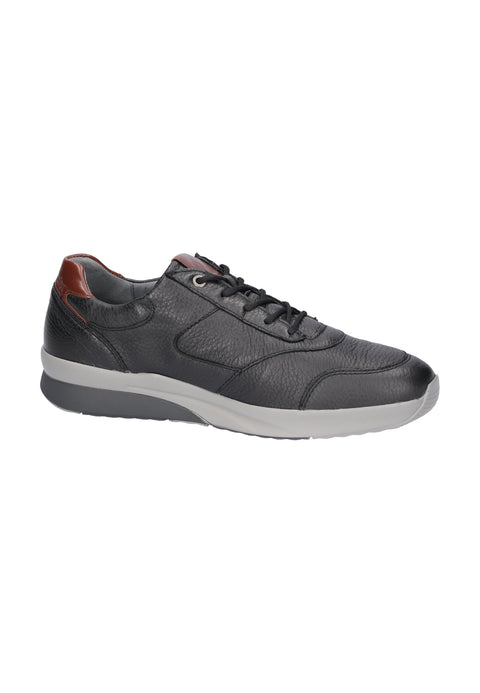 Waldläufer Halbschuh K-Fabian Hirsch schwarz/cognac