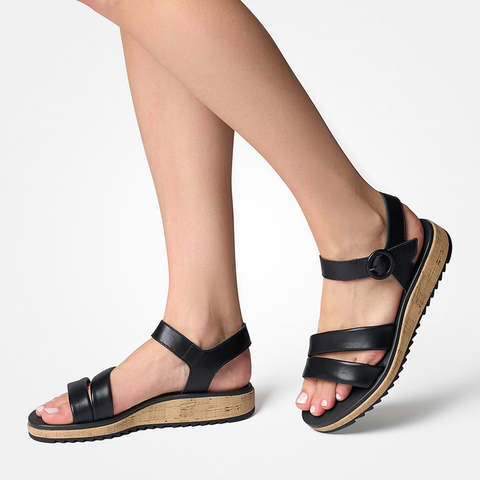 Paul Green Super soft Sandale black