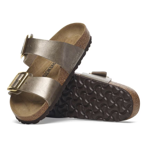 Birkenstock Sydney cushion buckle BF graceful taupe