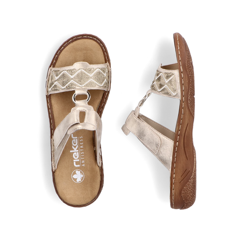 Rieker Pantolette Alula beige