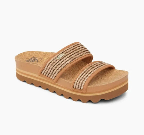 Reef Cushion Vista Hi chocolate raffia