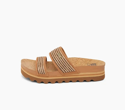 Reef Cushion Vista Hi chocolate raffia