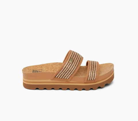 Reef Cushion Vista Hi chocolate raffia