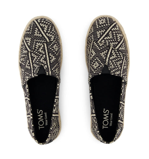 Toms Alpargata Rope 2.0 black/diamond