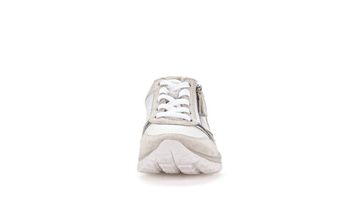 Gabor Rollingsoft Sneaker weiss/beige/silber
