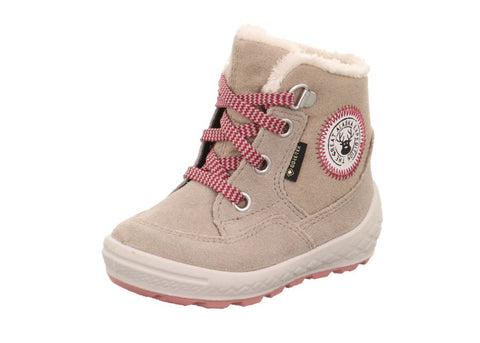 Superfit Winterboot Groovy beige/rosa