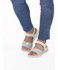 Ara - Keilsandaletten - Ara Sandalette Tampa 2.0 weiss/nebbia