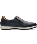 Ara men - Sneakers - Ara Slipper Finn 2.0 blue/marrone