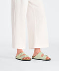 Birkenstock - Hausschuhe - Birkenstock Arizona faded lime