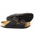 Birkenstock - Hausschuhe - Birkenstock Arizona Weichbettung black