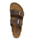 Birkenstock - Hausschuhe - Birkenstock Arizona Weichbettung habana (Weite: breit)