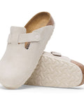 Birkenstock - Clogs - Birkenstock Boston antique white