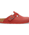 Birkenstock - Clogs - Birkenstock Boston Corduroy sienna red