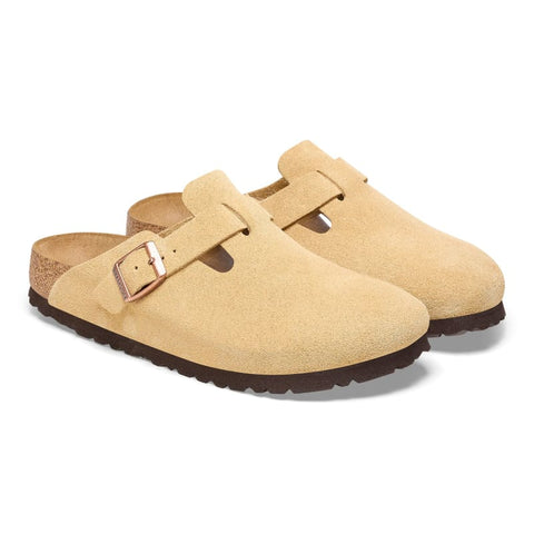 Birkenstock - Clogs - Birkenstock Boston latte cream