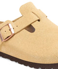 Birkenstock - Clogs - Birkenstock Boston latte cream