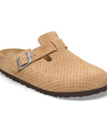 Birkenstock - Clogs - Birkenstock Boston Emboss Dots new beige