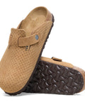 Birkenstock - Clogs - Birkenstock Boston Emboss Dots new beige
