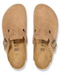 Birkenstock - Clogs - Birkenstock Boston Emboss Dots new beige