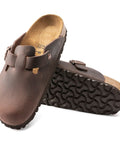 Birkenstock - Hausschuhe - Birkenstock Boston habana