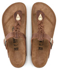Birkenstock - Zehentrenner - Birkenstock Gizeh cognac