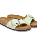 Birkenstock - Sandalen - Birkenstock Madrid Big Buckle faded lime