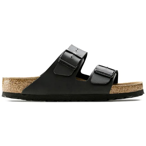 Birkenstock Arizona Weichbettung schwarz (Weite: breit)